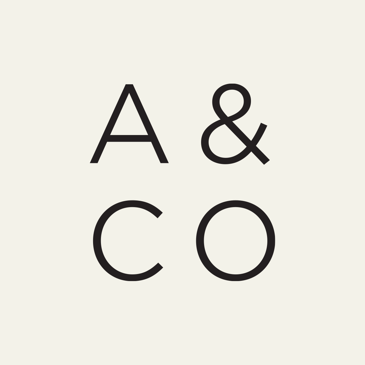 A&CO Branding & Digital Studio Logo