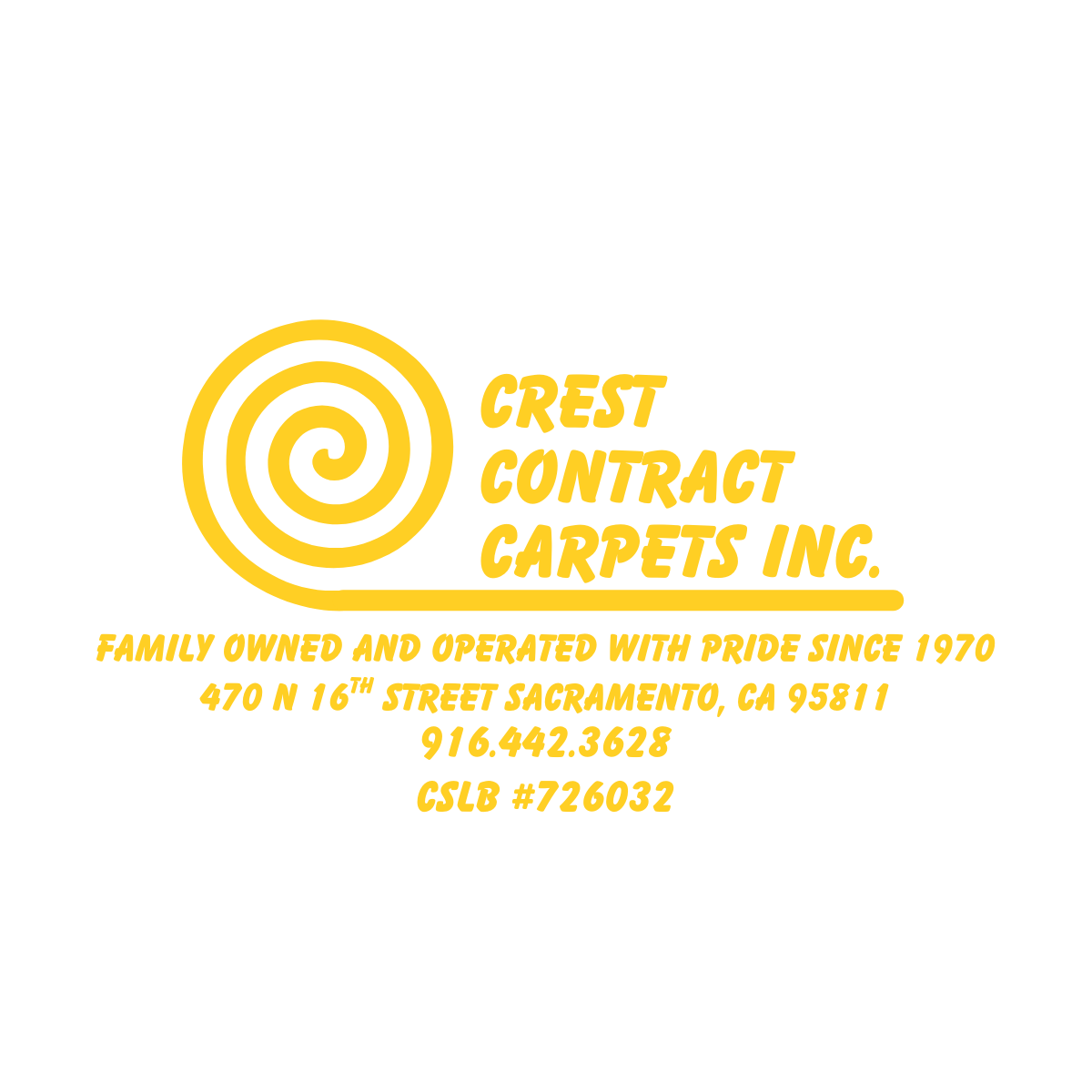 Crest Contract Carpets, Inc. Logo