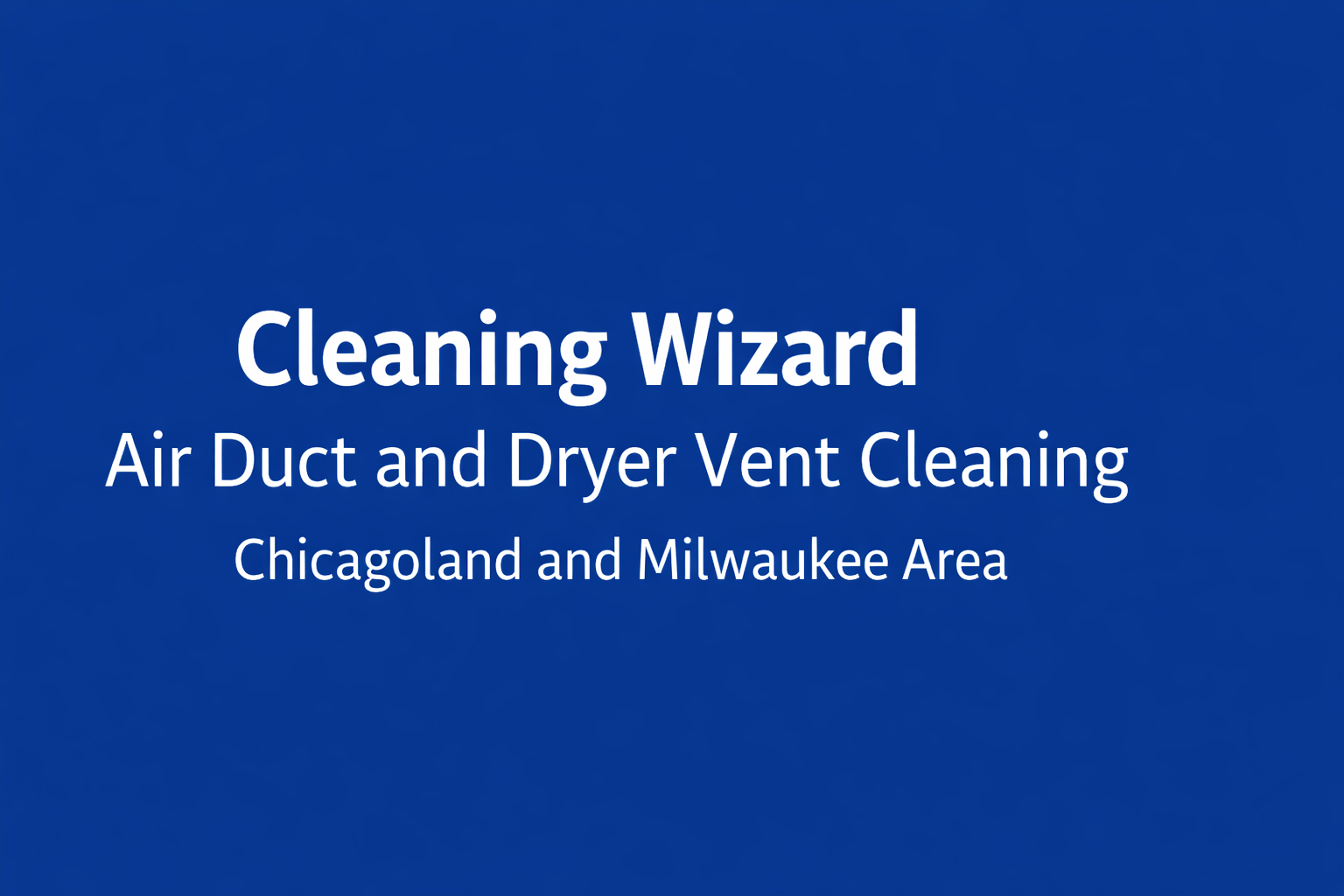 Air Duct and Dryer Vent Cleaning Logo
