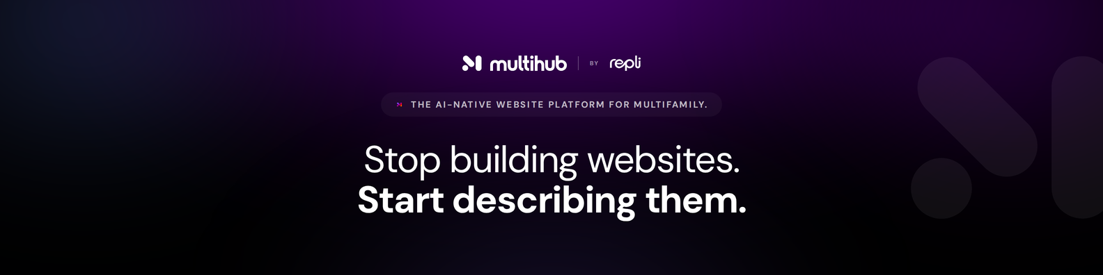 VibeSites (Repli Websites) banner